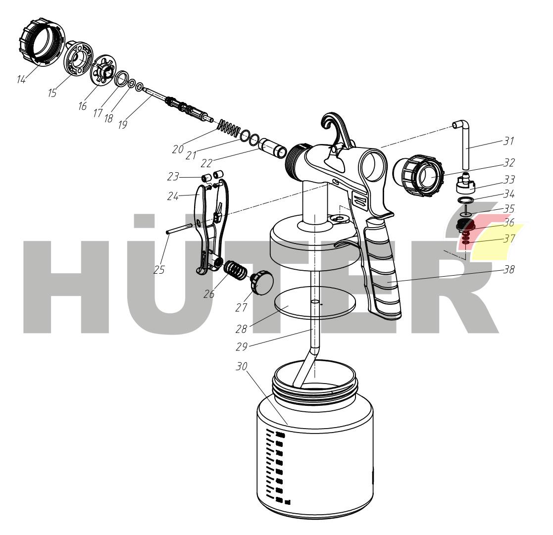 Распылитель GEE 72/17/1