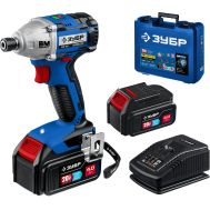 Ударный бесщеточный винтоверт, 2 АКБ (4 Ач), в кейсе GVB-250-42