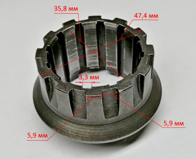 Колесо сцепления для П-1200К-М(28) DESY